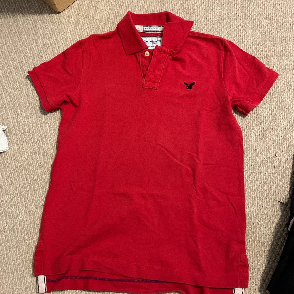 American eagle vintage fit polo shirt